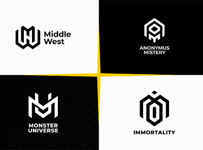 Monogram Logo design logo logodesign luxury logo minimal minimalist modern monogram monogram logo professional logo