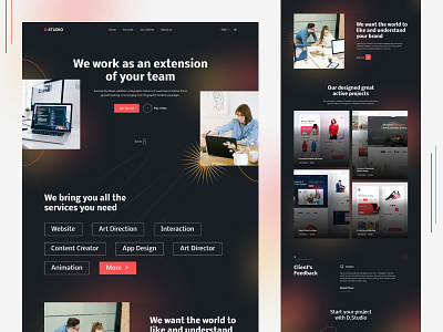 Agency Landing Page