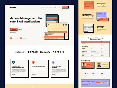 Crassly- Saas Website Design