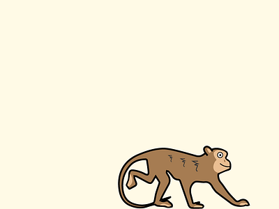Monkey animals design monkey