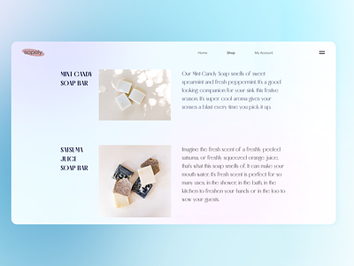 Sopely webpage app branding design logo minimal typography ui website
