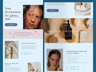 Skin Care Landing Page