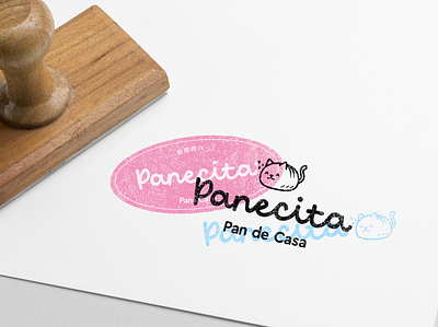 PANECITA STAMP branding bread identity identity design japan logo