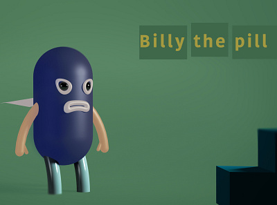 Billy the Pill illustration