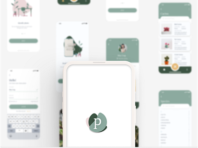 Plant Enciclopedia App - UI/UX Concept Design