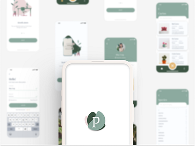 Plant Enciclopedia App - UI/UX Concept Design