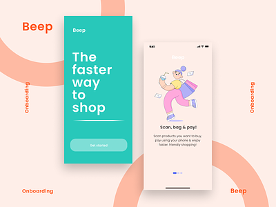 Scanning shopping App Case Study - Onboarding