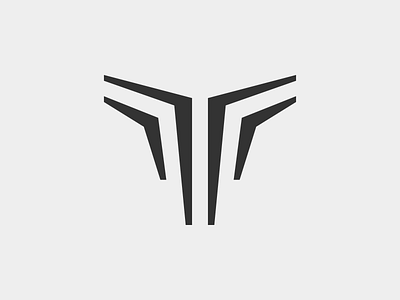 Geometric T branding classy futuristic geometric lettermark lines logo luxury modern