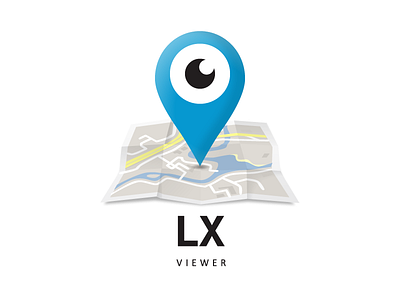 LX Viewer fireworks icon map vector