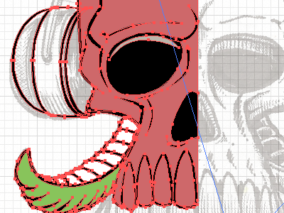 Skull - Illustrator WIP