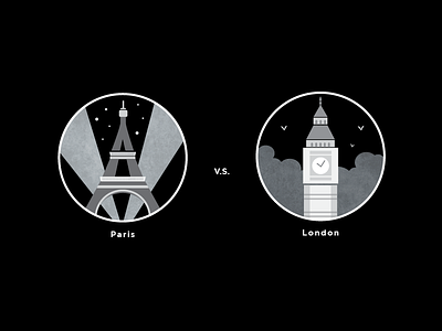 City icons city icon london paris travel world