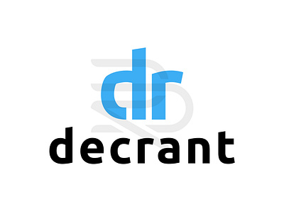 Decrant - Deodorant Manufacturing Company Logo Design anti perspirant branding company logo deodorant design illustration illustrator logo logo design minimal typography ui ux vector