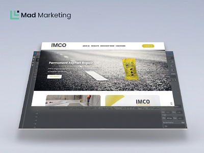 IMCO Australasia Website design mad marketing typography ui ui design uidesign web web design webdesign website website builder website design