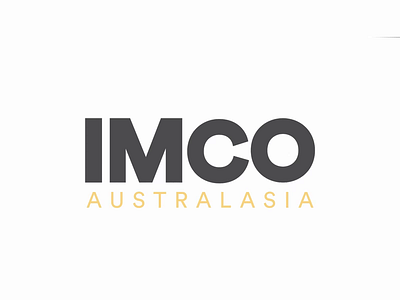 IMCO Australasia Logo Animation animated animated logo animation animation design design illustration logo logo design mad marketing typography