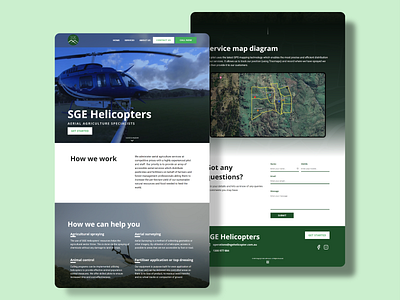 SGE Helicopters' Website