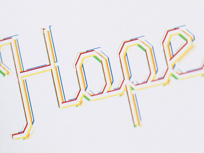 Hope Close Up colorful hope logo