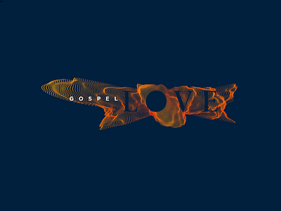Gospel Love 3 branding christian gospel logo love reverberate sound soundwave