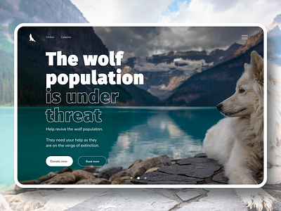 Wolf population design population website wolf wolves