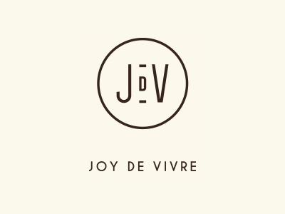 JdV brand branding circle logo logo design simple