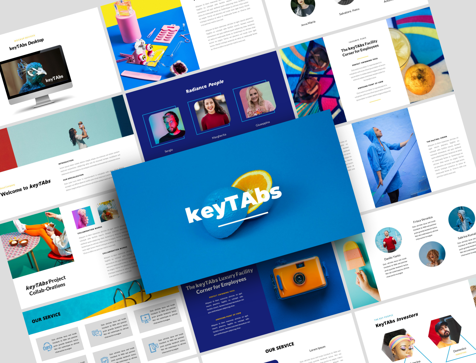 keyTAbs Power Point Templete by vega_art on Dribbble