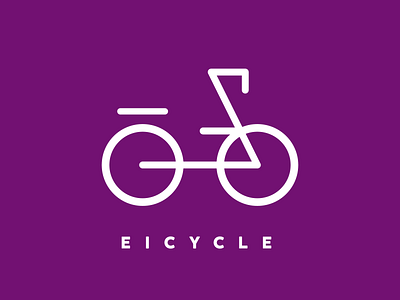 BICYCLE branding flat design illustraion logo design