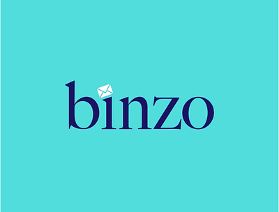 Binzo branding flat design illustraion logo logo design typography