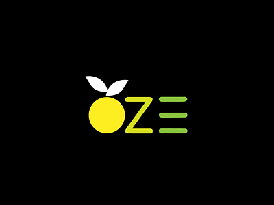 OZE branding illustraion logo logo design typography