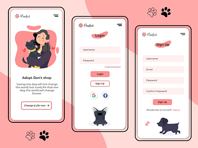 Dog Adoption App