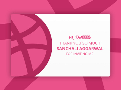 Dribbble First Shot