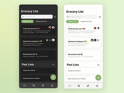 Grocery List App