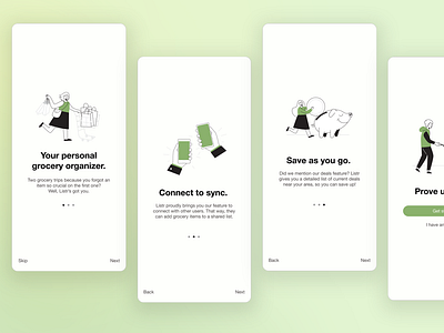 Onboarding UI Design App