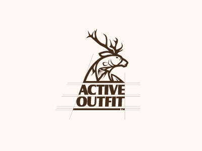 AO active antler antlers bass deer deers fish horn horns leaf mix mountain mountains outdoor river sea