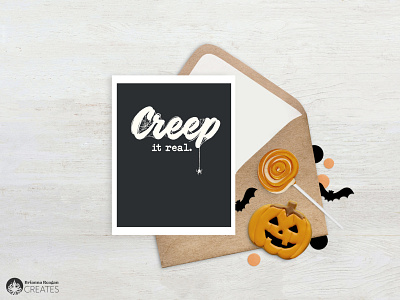 Halloween Greeting Card Design