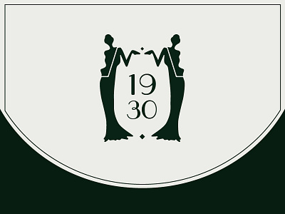 1930 charity detail fundraiser invite logo vintage