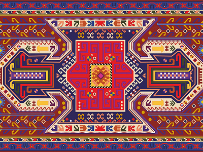 Old Armenian rug