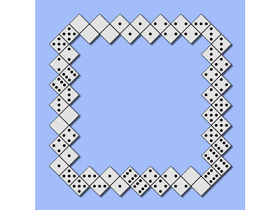 Domino frame