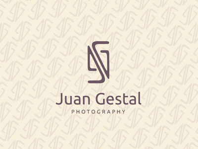 Juan Gestal v2 initials logo photography