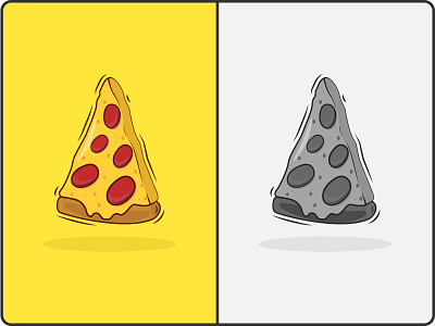 Pizza art branding dribbble fast food graphic design icon illustration logo pizza vector wallpaper
