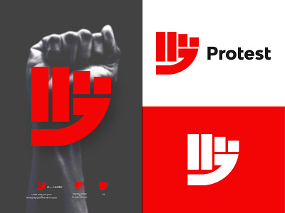 Protest brand branding design discrimination fist fist logo hand logo logo design logodesign minimal minimal fist modern protest protest hand vector