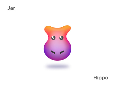 Modern 3D Logo 3d hippo 3d logo brand branding colorful design hippo hippo jar hippo logo illustration logo logo design logodesign modern vector