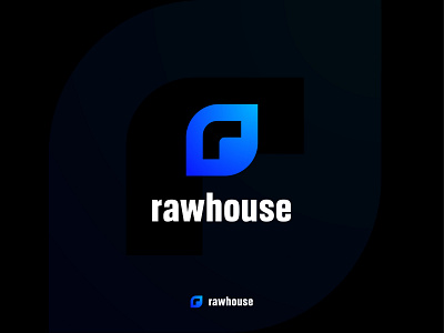 Rawhouse 2 brand branding design gradient graphic design iconic illustration logo logo design logodesign simple