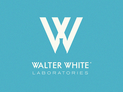 Walter White Laboratories brbd breakingbad logo negativespace