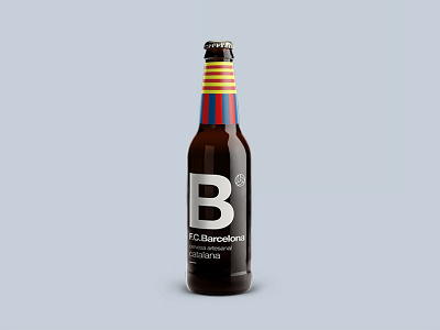 Barcelona FC Beer barca barcelona beer cerveza label packaging