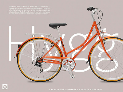 Hygge bike bicycle bike branding