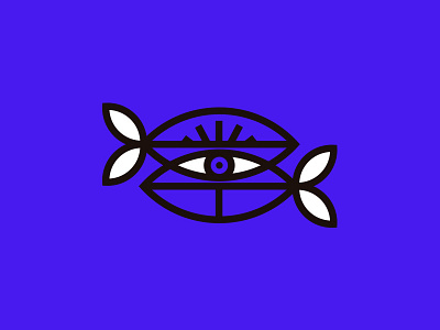 Peces eye fish geometric