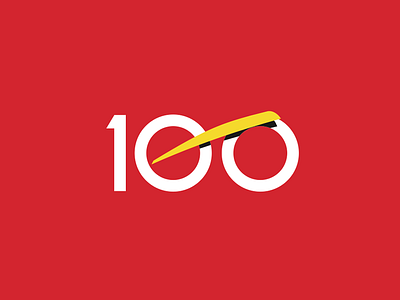 100 Years Automovil Club del Uruguay automobile centennial logo