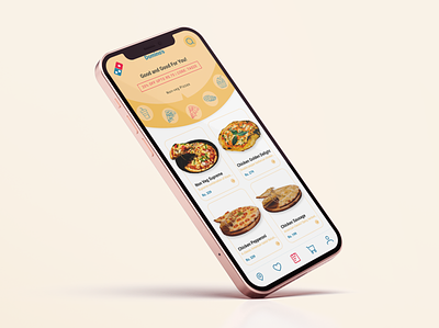 Domino's Delivery App UI delivery design food graphic design mobile app design ui