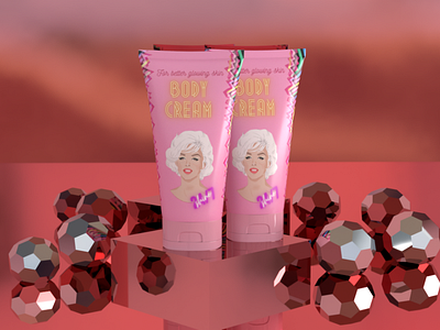 Product packaging / body cream :)