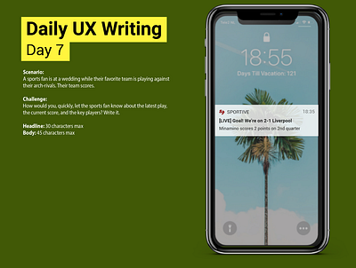Daily UX Writing Challenge: Day 7 app daily ux writing challenge design ui ui design user experience user interface user interface design ux ux design ux writing