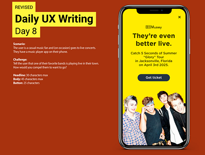 Daily UX Writing Challenge: Day 8 app daily ux writing challenge design ui ui design user experience user interface user interface design ux ux design ux writing